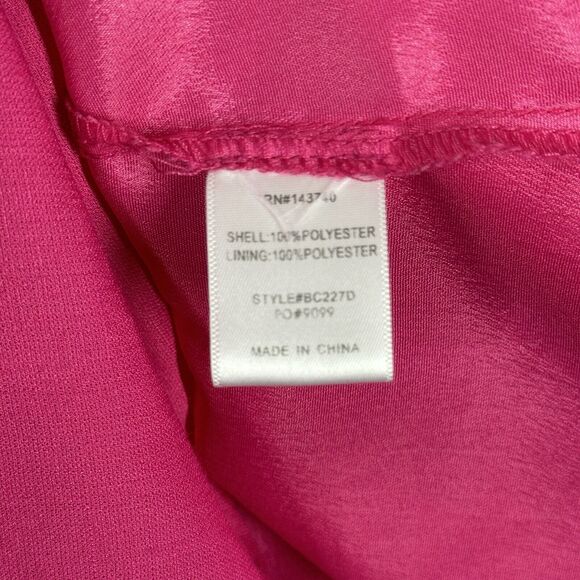 Pink Ruffled Mini Dress - Picture 6 of 8